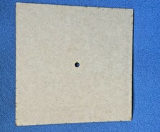 Wooden MDF Square  Clock Face 20cm, 25cm, 29cm Craft Shape with hole