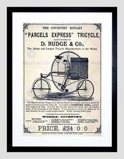 ADVERT RUDGE TRICYCLE VINTAGE