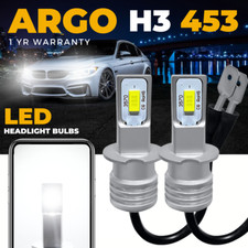 H3 Led Bulbs Xenon White 453
