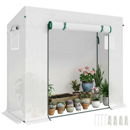 Outsunny 200x76x168cm walk - 200x76x168cm, walk-in