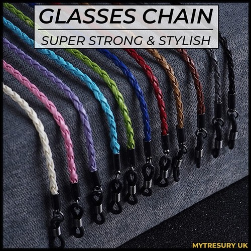Glasses cord leather - glasses, |