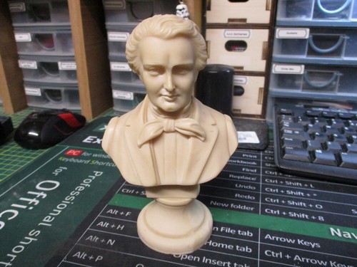 Franz schubert bust - schubert, alabaster