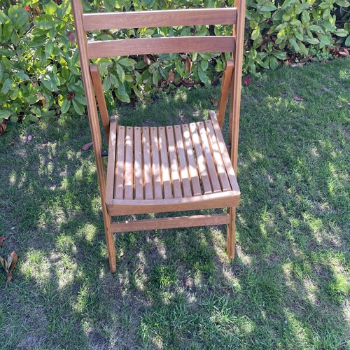 Vintage wooden folding - vintage,