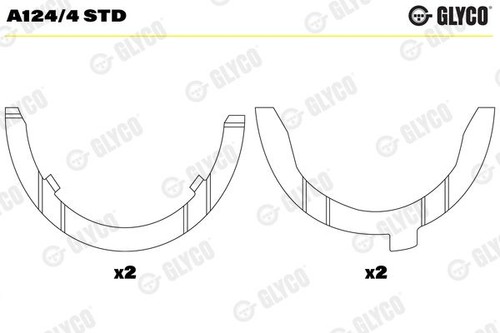 Thrust washer crankshaft - washer,,