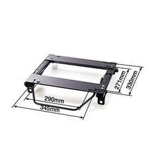 Bride MO Seat Rail Bucket Seat