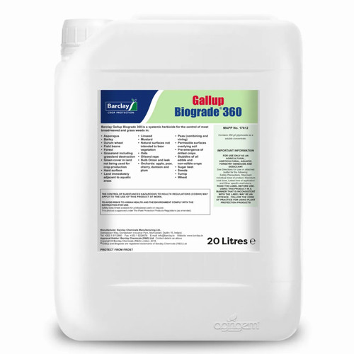 Gallup biograde 20l industrial - gallup,