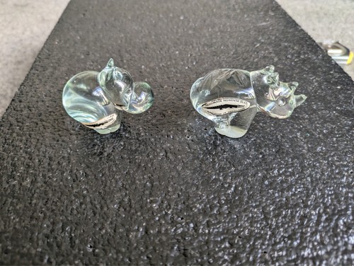 Ngwenya glass hippo - glass,