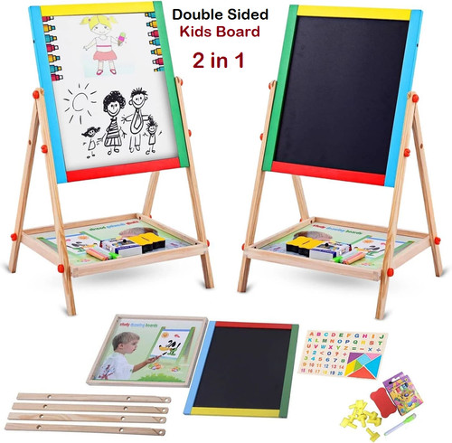 Kids wooden easel - 2,