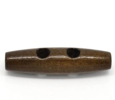 2 Extra Large Toggle Walnut