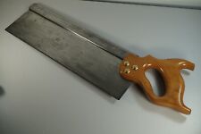 Vintage S. Tyzack Tenon Silver Steel Back Tenon Saw Excellent 14'' Blade