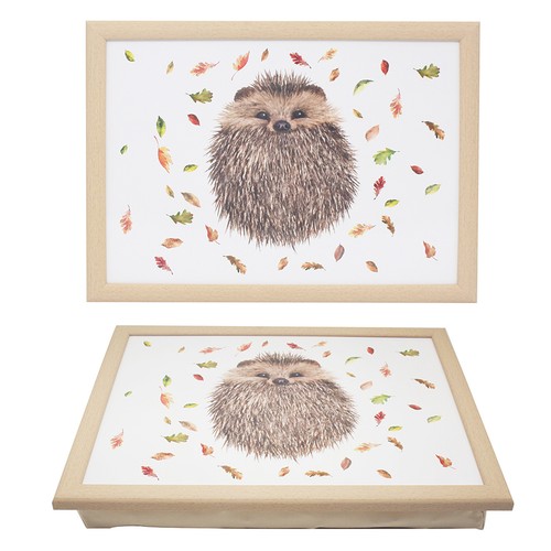 Hedgehog lap tray cushioned - tray,