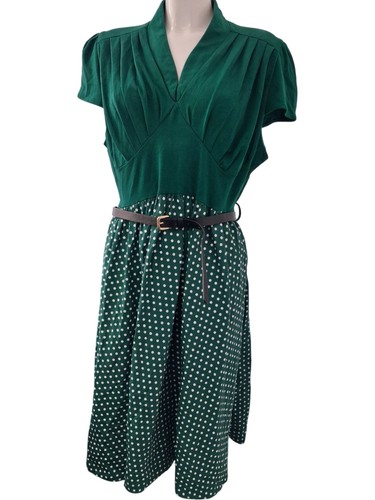 Lindy bop green - bop, dot