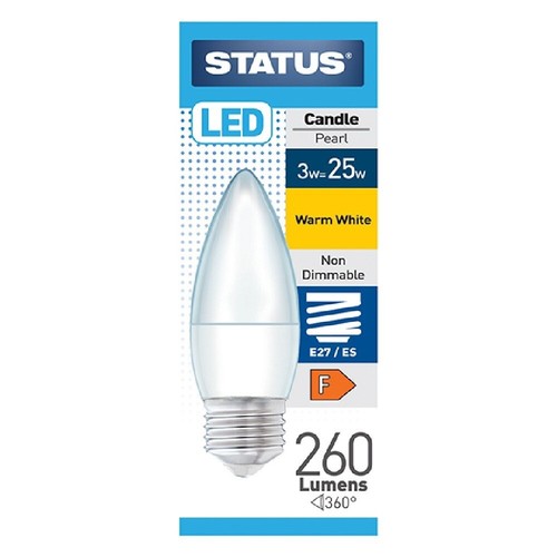 Status es candle - status, (=25w)