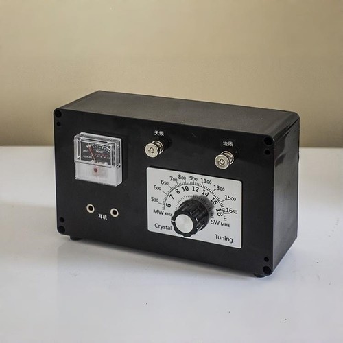 For crystal radio - for,