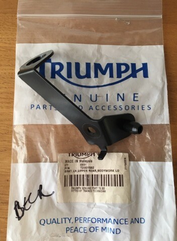Triumph fairing mount bracket - triumph,