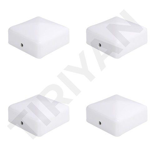 Pyramid square metal white - pyramid,