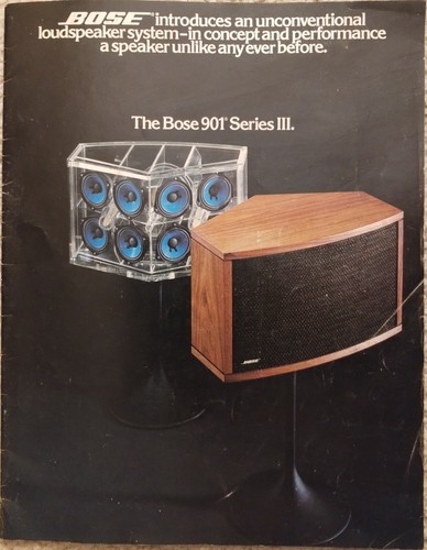 Bose 901 speaker series - 901, 3