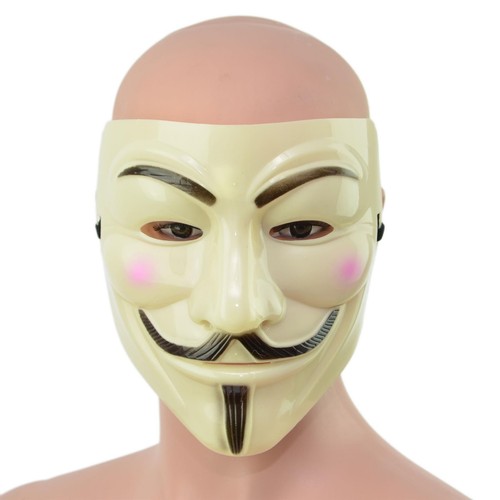 Halloween face mask anonymous - halloween,