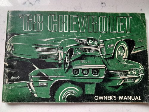Vintage 1968 chevrolet owners - vintage,