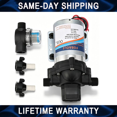 New water pump 45psi 12v - new,