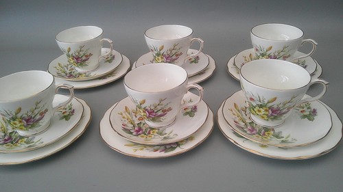Vintage tea set - vintage, duchess