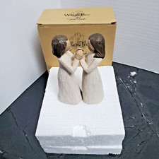 WILLOW TREE "SISTERS BY HEART" COLLECTABLE DECORATIVE FIGURINE