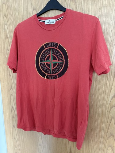 Vintage stone island - stone, red
