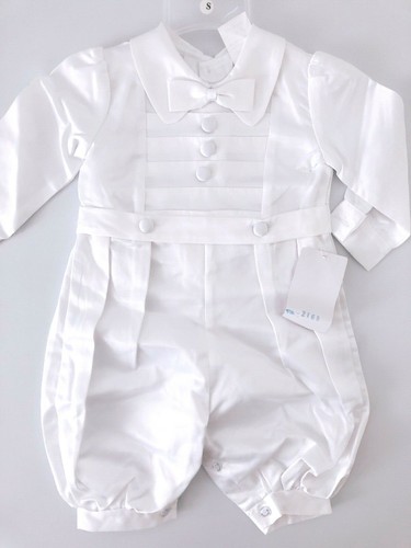 Boy baby girl satin white - baby,