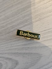 A Original BARBOUR Classic British Brand Enamel Pin Badge