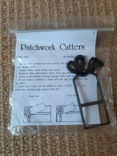 Patchwork cutters gift tag - cutters,
