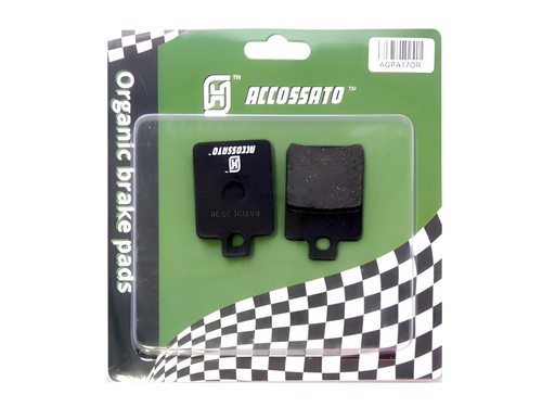Front recessed brake - front, pads