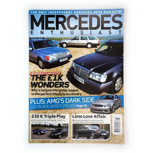 Mercedes car magazine july - car,