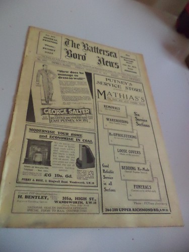 The battersea boro news - battersea, old