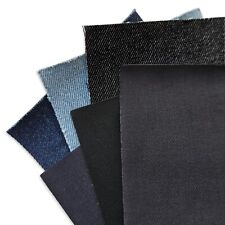 Iron on Denim / Cotton Patches Mending Repair Patches 1 Pair 10cm x 13cm Nortexx