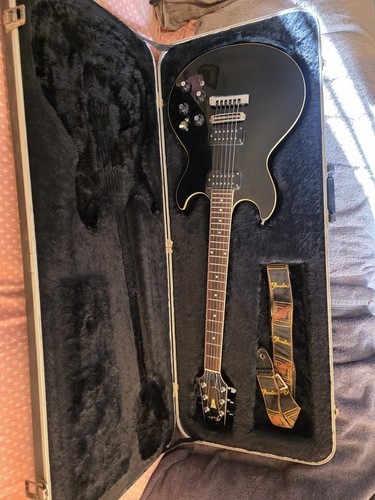 Fender flame guitar - guitar, 1984