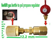 Forklift vapour gas  Bottle Adapter Set for propane regulator, pol connector