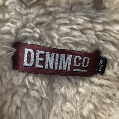 Denim beige faux - denim,