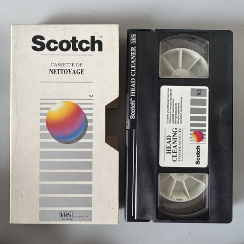 Scotch head cleaner vhs - f/,