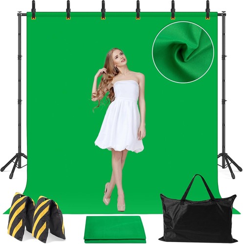 Green screen backdrop stand - screen,
