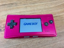 Nintendo Game Boy Micro Pink Handheld System **See Description**