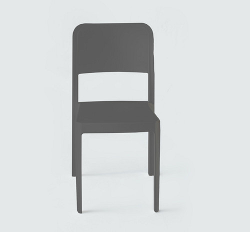 Plastic stacking chair - plastic,