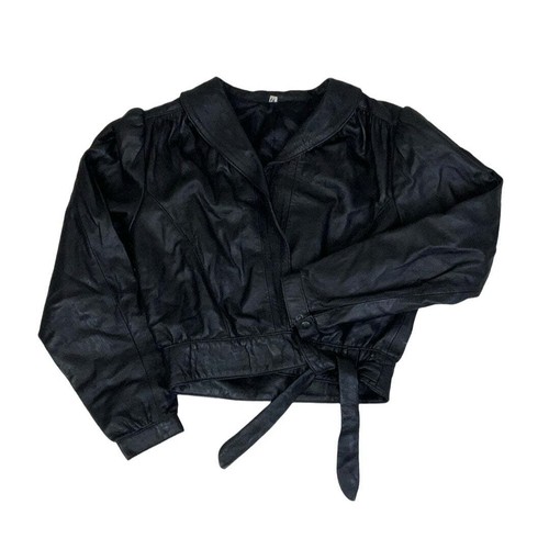 Vintage 90s black crop - vintage,