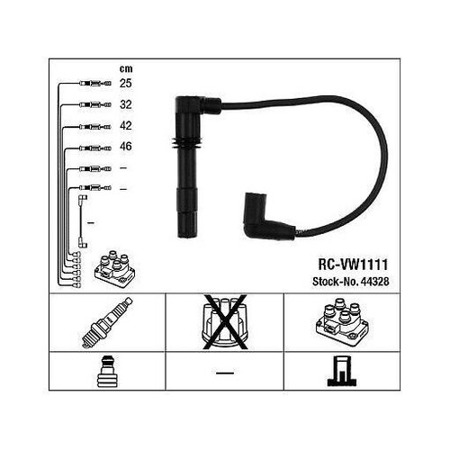 44328 ngk ignition cable kit - ngk,