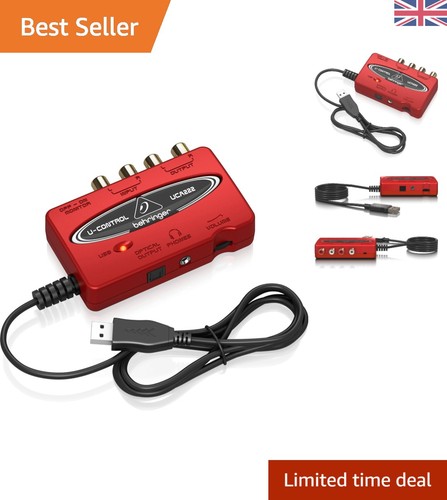 Usb audio interface 2x2 - 2x2, rca
