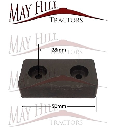 Seat pan bracket rubber - pan,