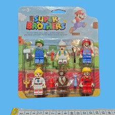 Super Mario 6pc Lego Mini