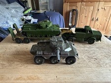 Dinky 660 Antar Tank Transporter Plus Tank And Armoured Car