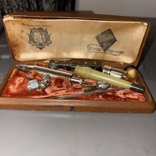 Vintage Paasche Air airbrush with original case and accessories - untested 