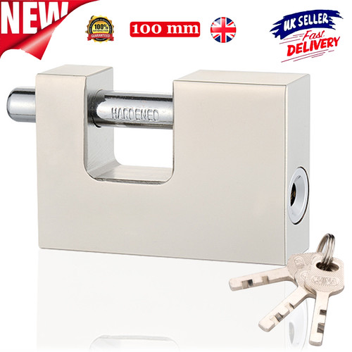 100mm heavy duty - 100mm, padlock+3