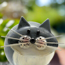 Metal Cat Ornament Garden